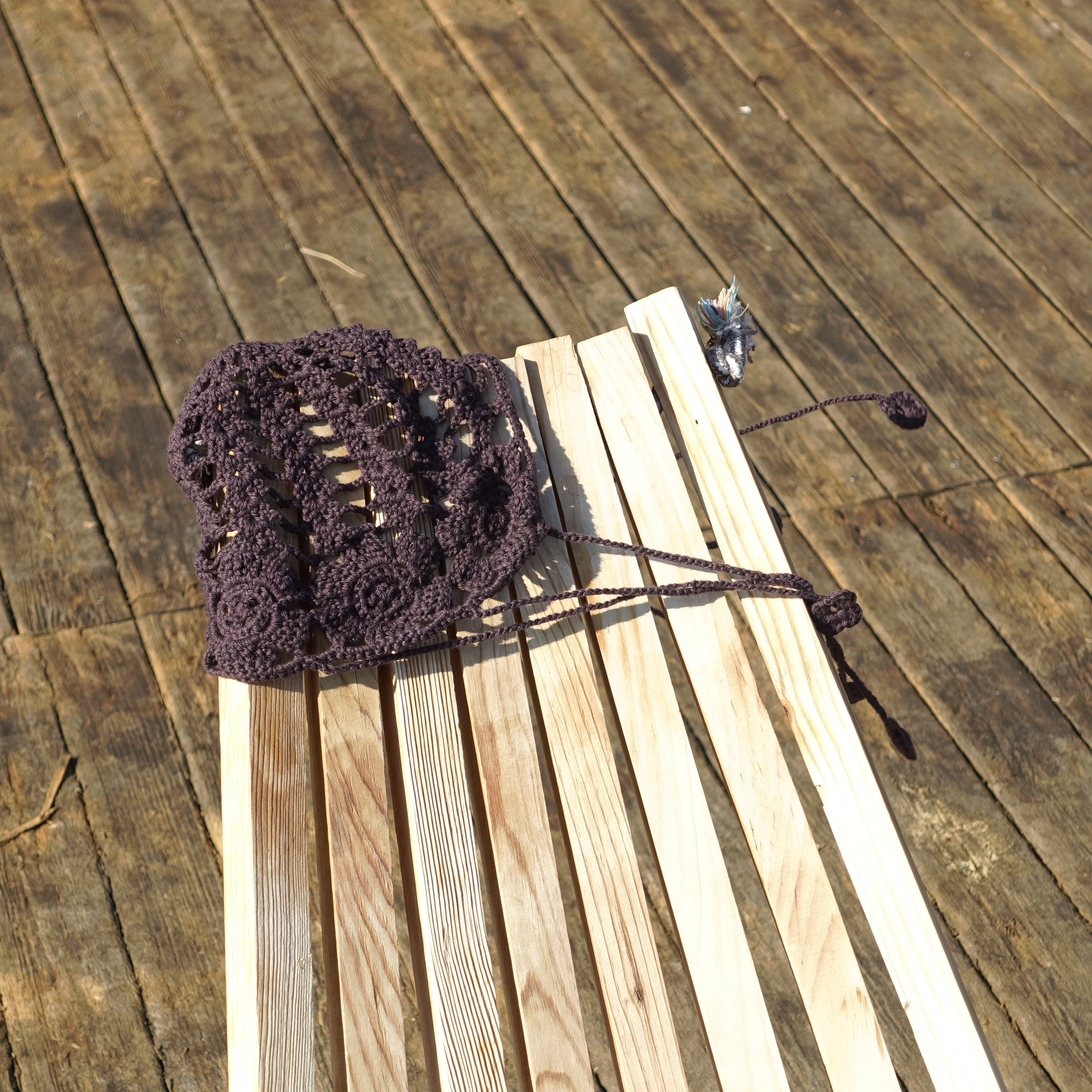 BLOSSOM CROCHET CAP