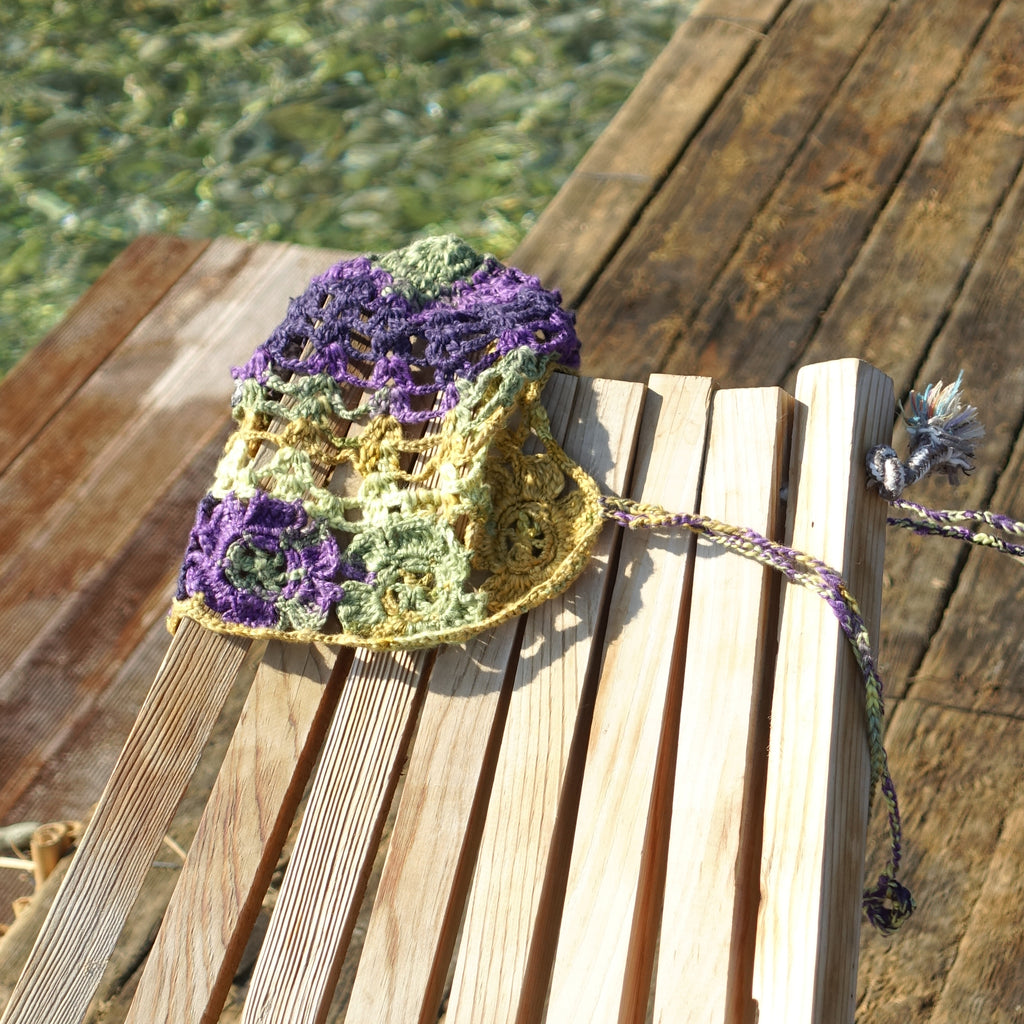 BLOSSOM CROCHET CAP