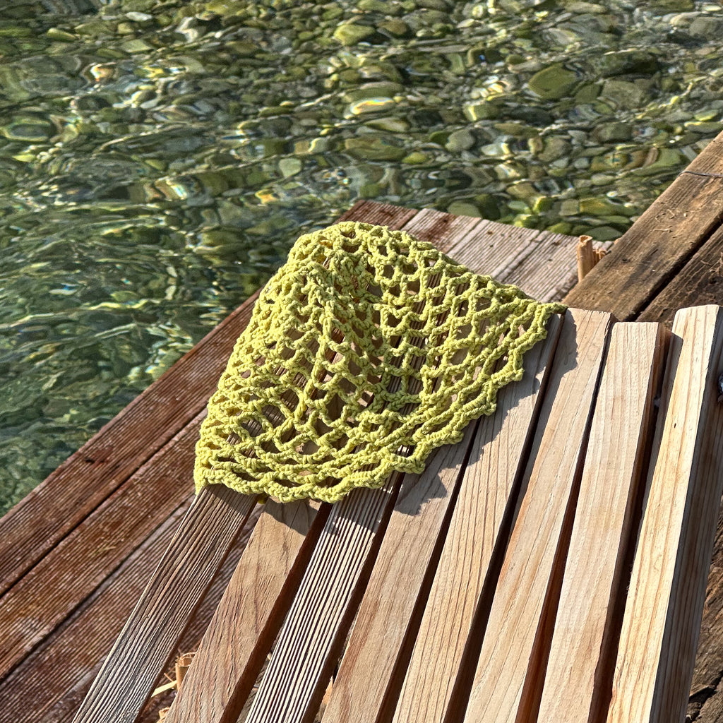 HONEYCOMB CROCHET CAP