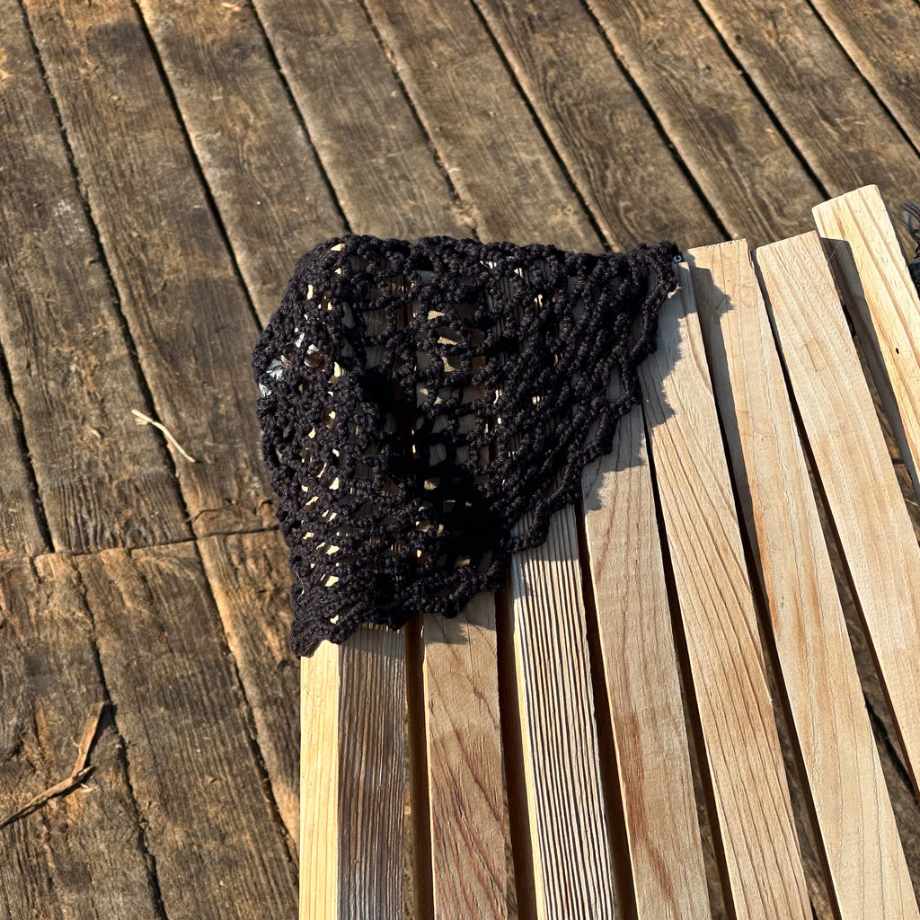 HONEYCOMB CROCHET CAP
