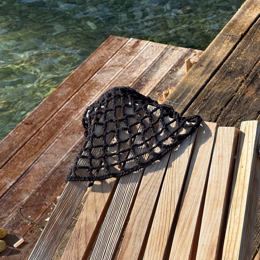 CAGE CROCHET CAP